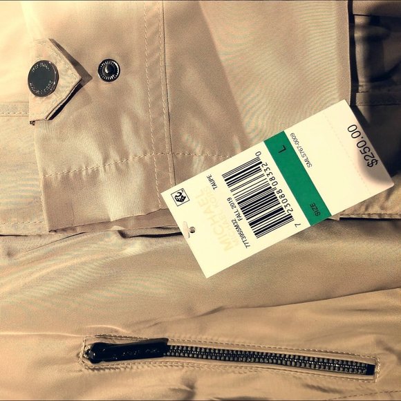 Michael Kors  Hooded Utility Anorak Raincoat - Picture 3 of 4